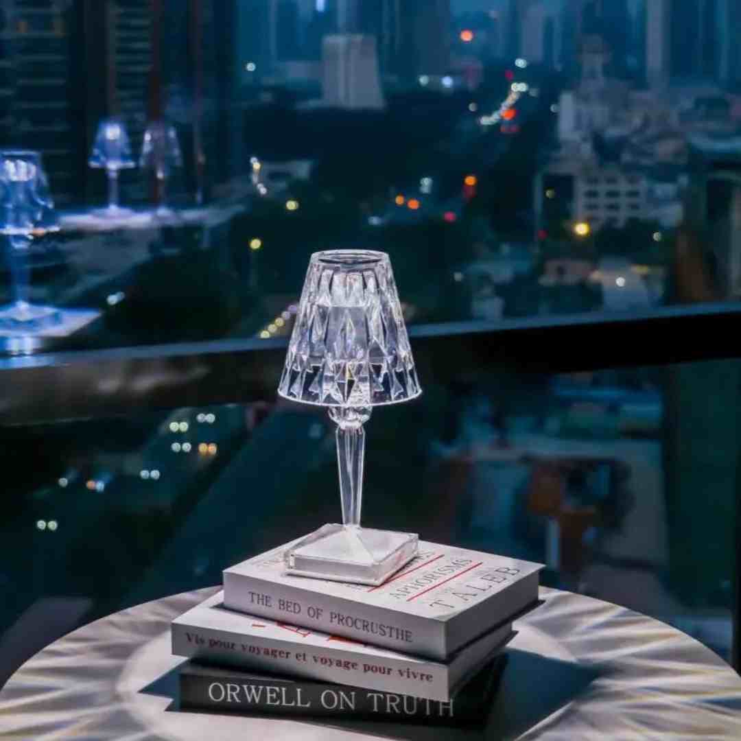 Crystalyn – Lampe Cristal LED Rechargeable