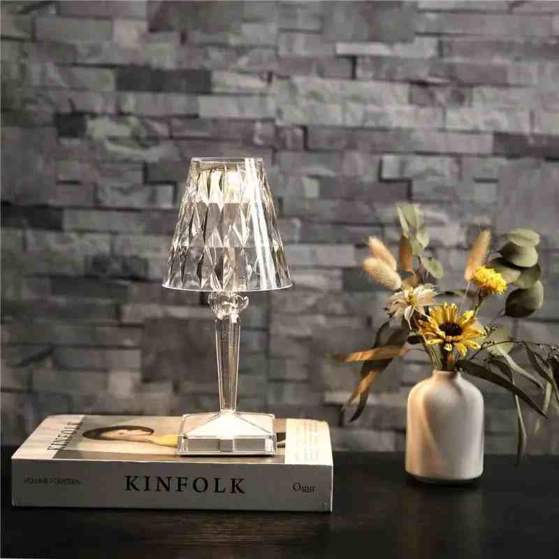 Crystalyn – Lampe Cristal LED Rechargeable