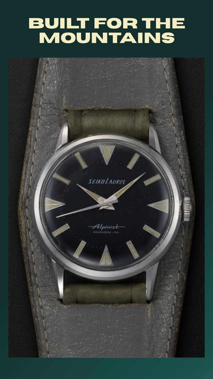 Seiko Prospex Alpinist automatique 39,5 mm – cadran noir