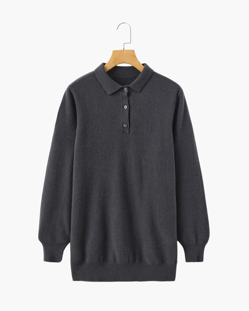 Polo en cachemire 100 %