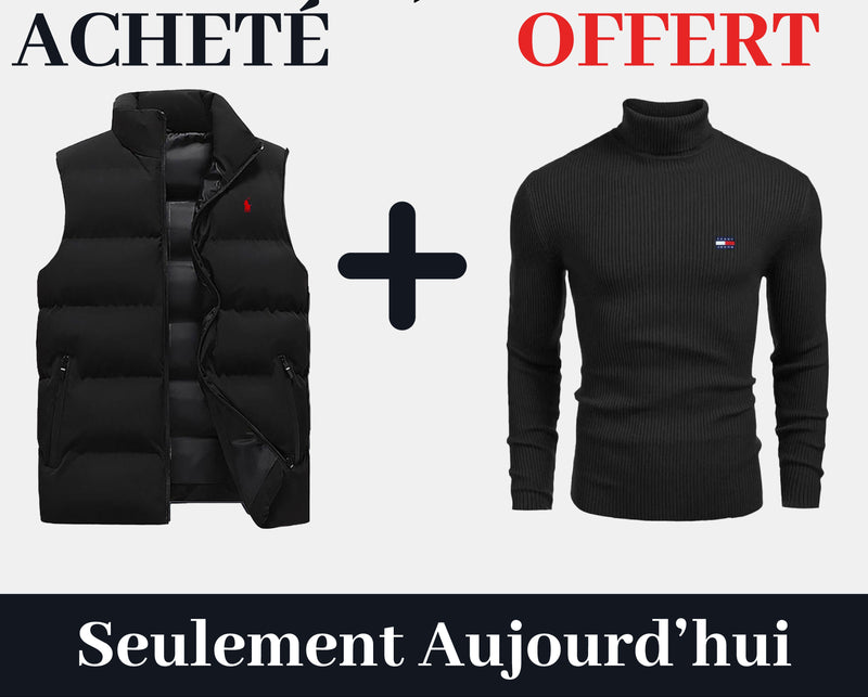 Gilet Sport R&L + Pull Offert