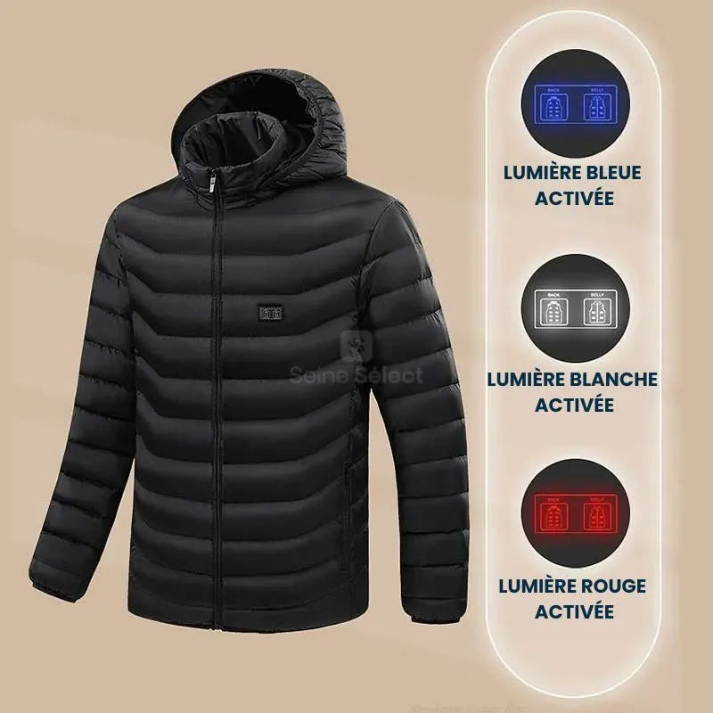 Veste Chauffante Seine Select – Chaleur USB pour l’Hiver