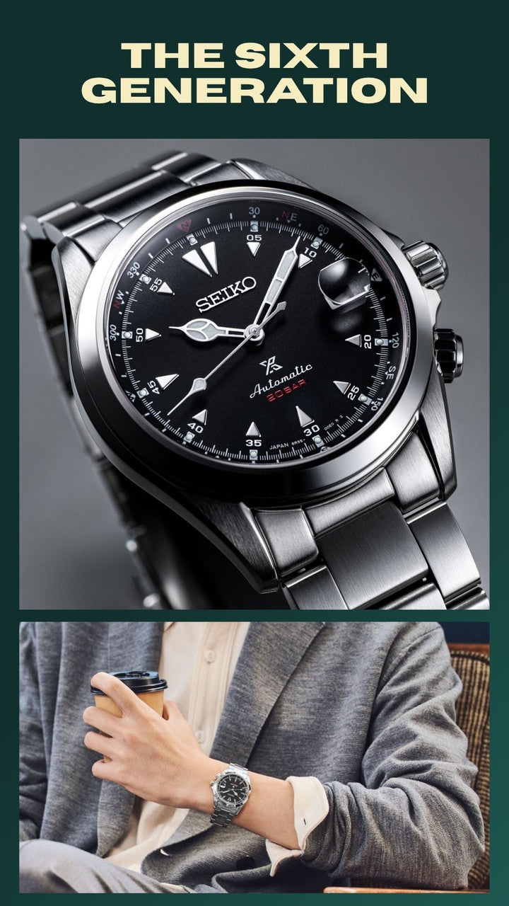 Seiko Prospex Alpinist automatique 39,5 mm – cadran noir