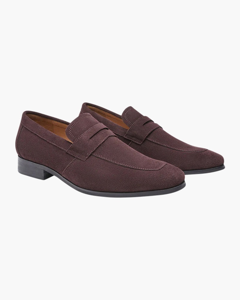 Mocassins penny en daim Seine Sélect