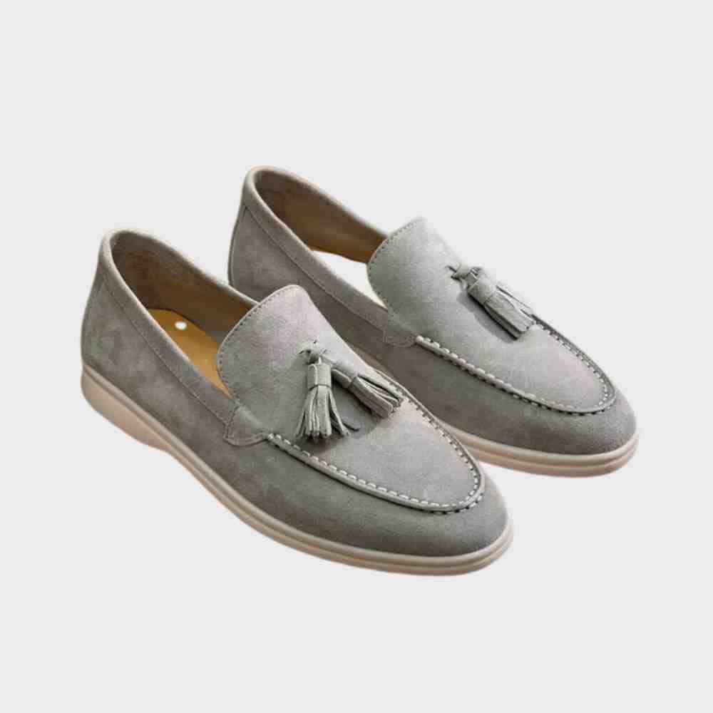 Montalio – Loafers Élégants en Suède pour Hommes