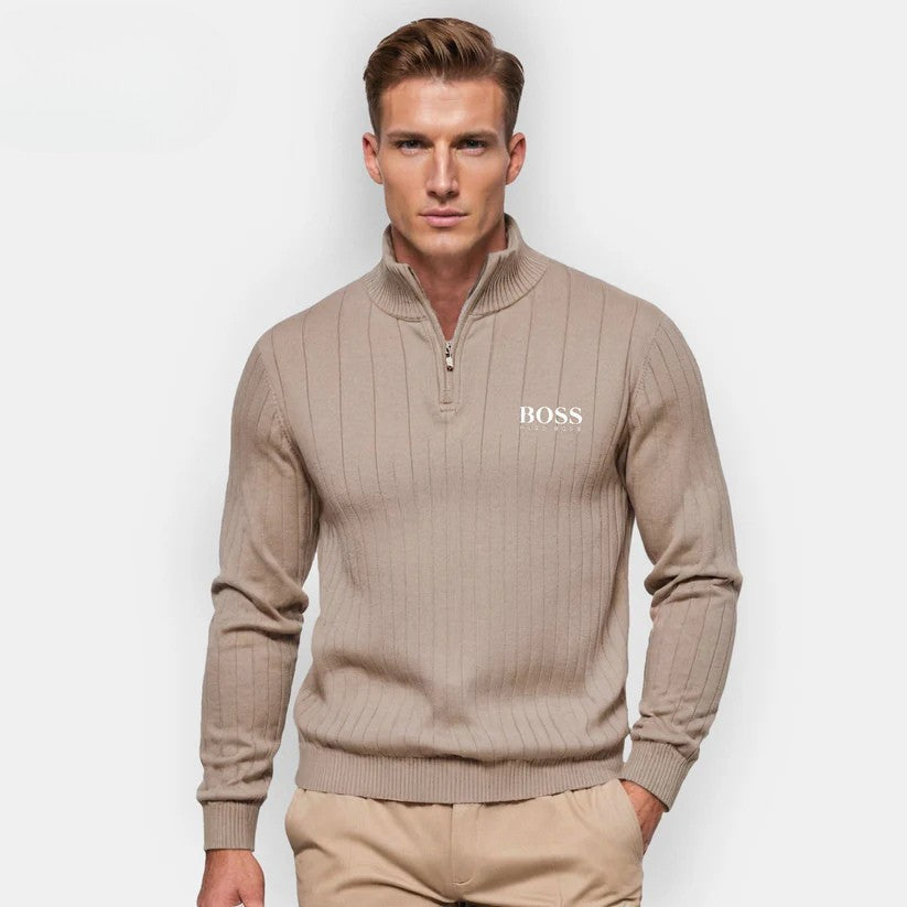 Boss Zip-Up Sweater (CLEARANCE)