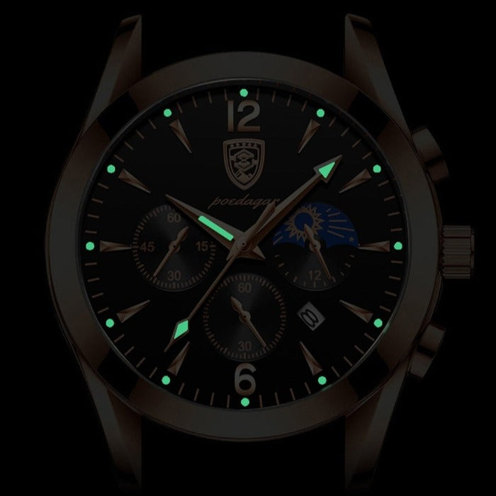 AGR Aventadori quartz 42 mm – bracelet cuir