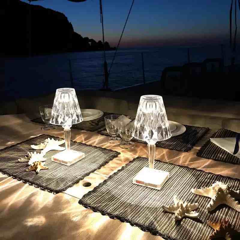 Crystalyn – Lampe Cristal LED Rechargeable