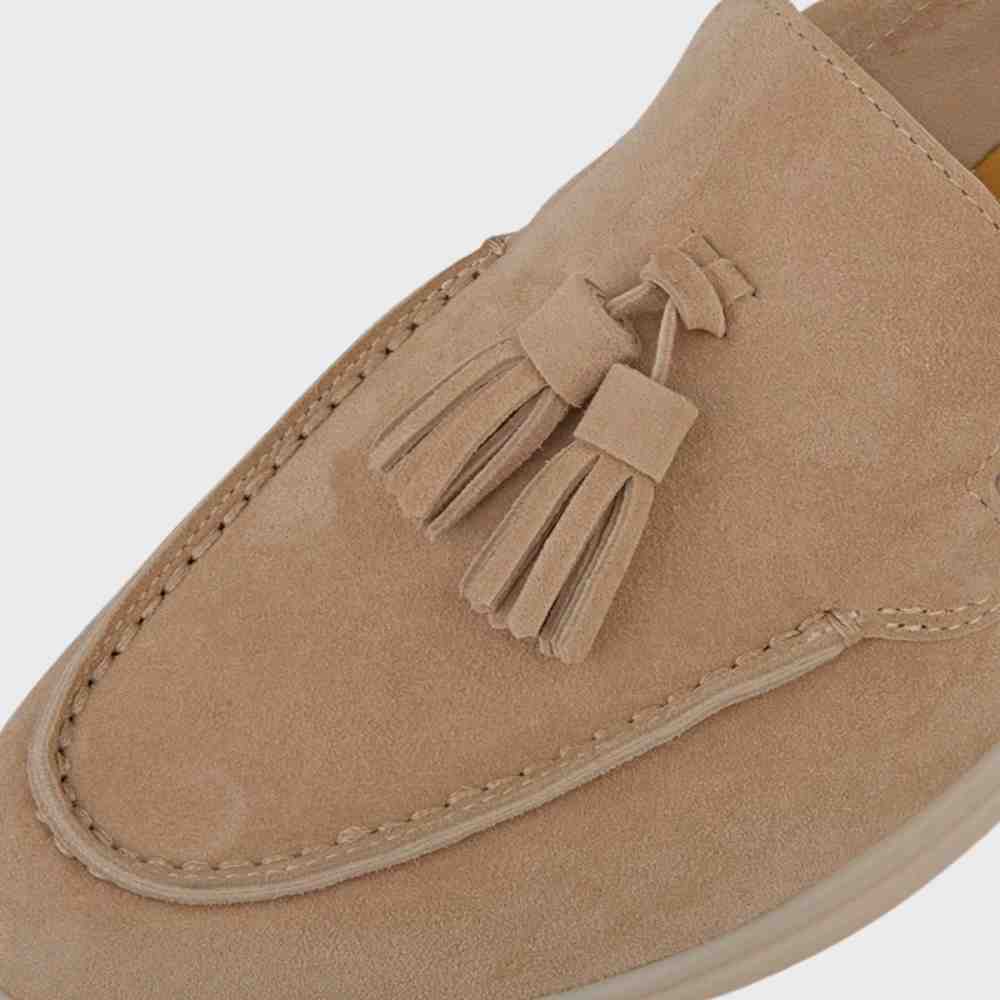 Montalio – Loafers Élégants en Suède pour Hommes