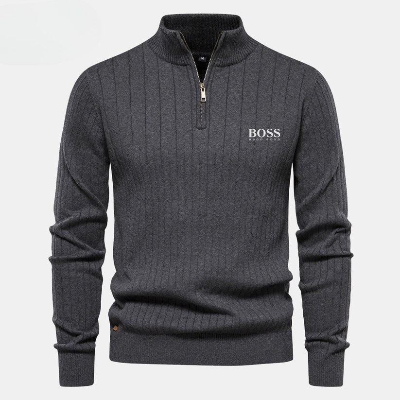 Boss Zip-Up Sweater (CLEARANCE)