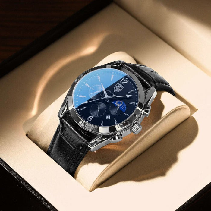AGR Aventadori quartz 42 mm – bracelet cuir
