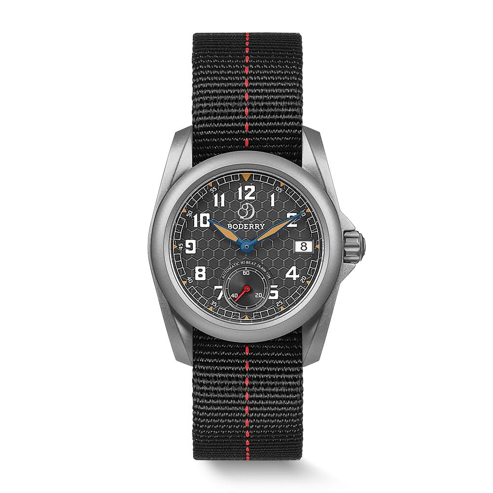 VOYAGER S72 automatique en titane – réserve de marche 72 h – étanche 100 m – gris
