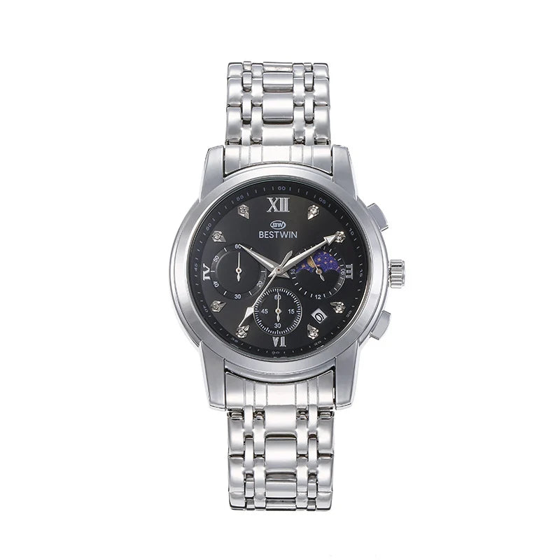 Bestwin – phase de lune – montre homme