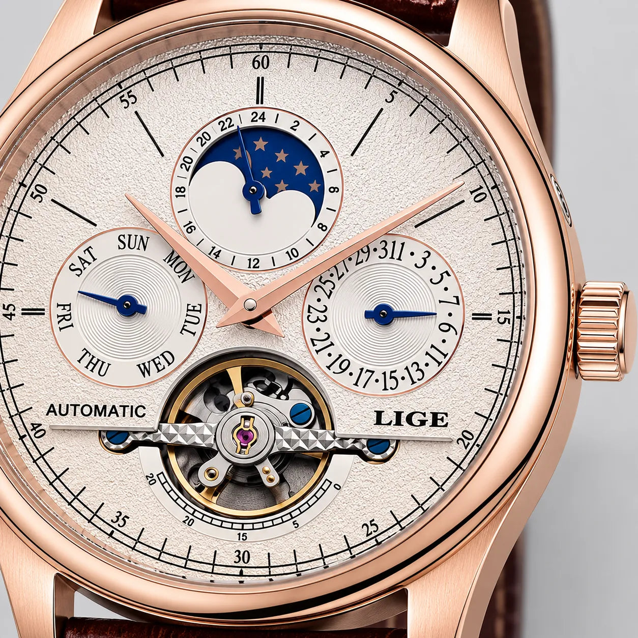 LIGE Imperium 6826 automatique – cœur ouvert