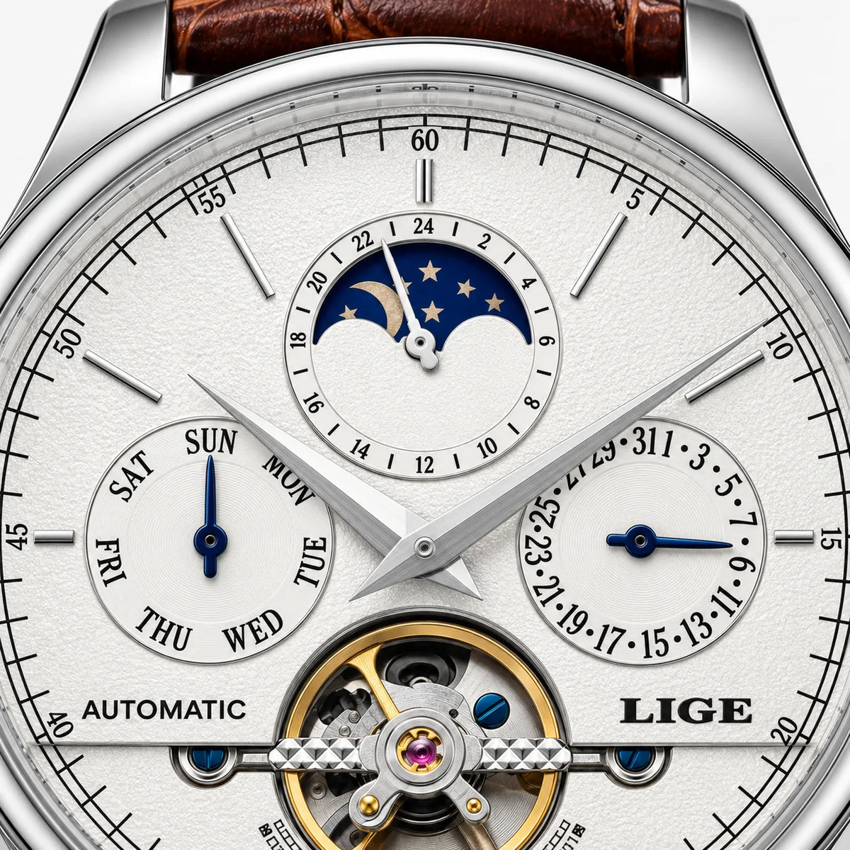 LIGE Imperium 6826 automatique – cœur ouvert