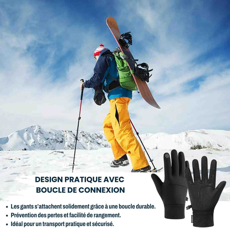 Gants DuoGuard Pro – Imperméables et Coupe-Vent pour Hommes Actifs