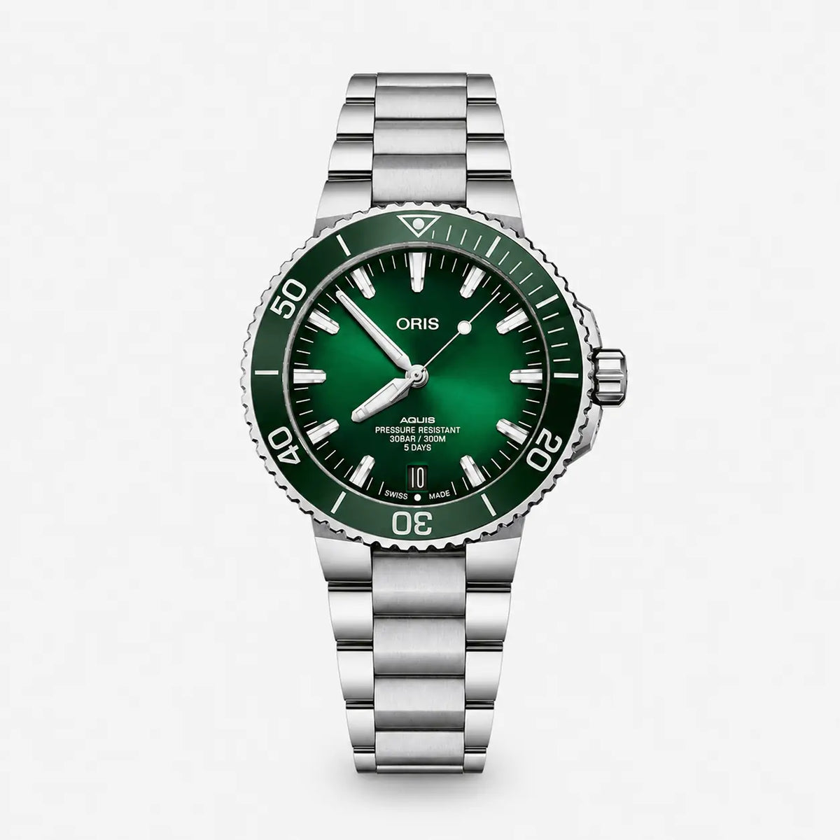 Oris Aquis Date Calibre 400 43,5 mm – cadran vert