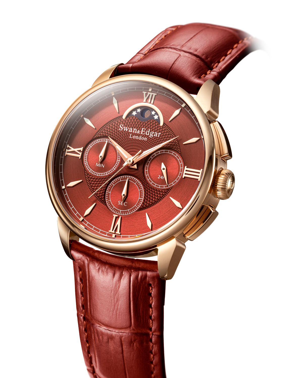 Complication – chronographe meca-quartz à phase de lune