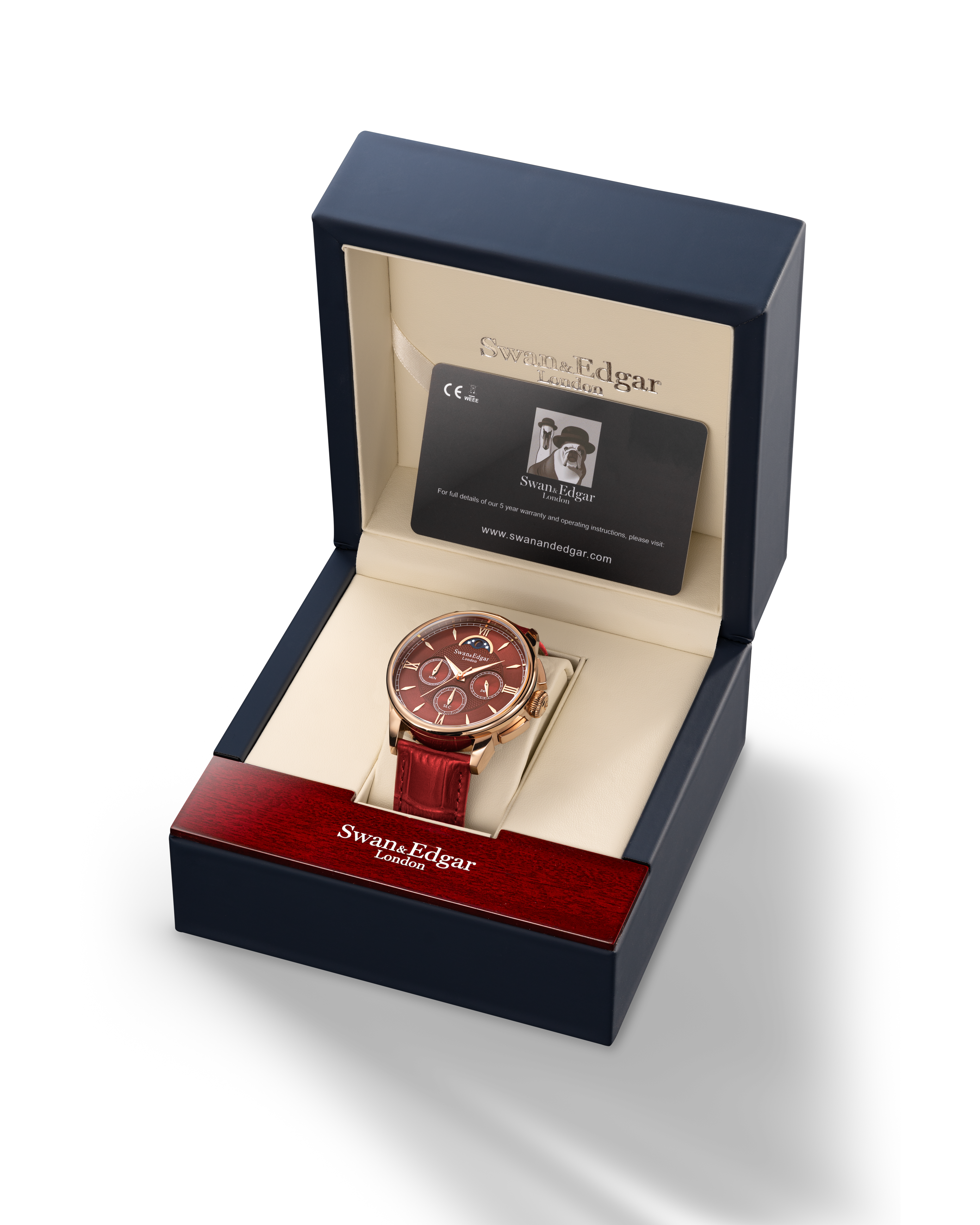 Complication – chronographe meca-quartz à phase de lune