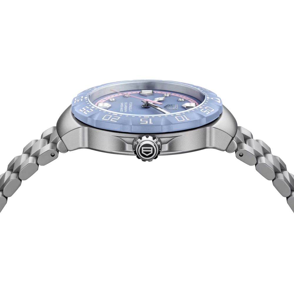 TAG Heuer Formula 1 Solargraph Bleu Rose