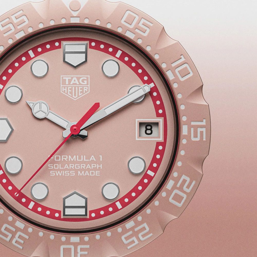 TAG Heuer Formula 1 Solargraph Rose