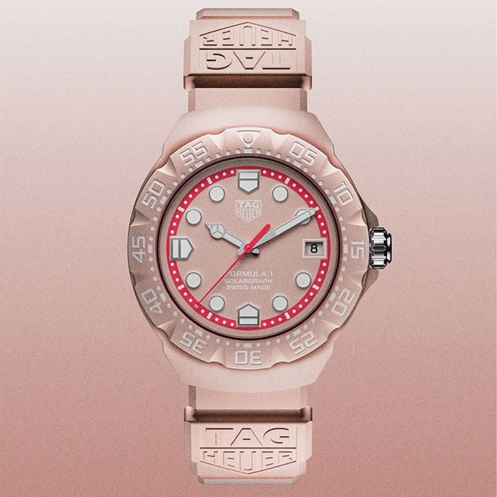 TAG Heuer Formula 1 Solargraph Rose