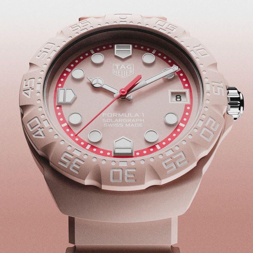 TAG Heuer Formula 1 Solargraph Rose