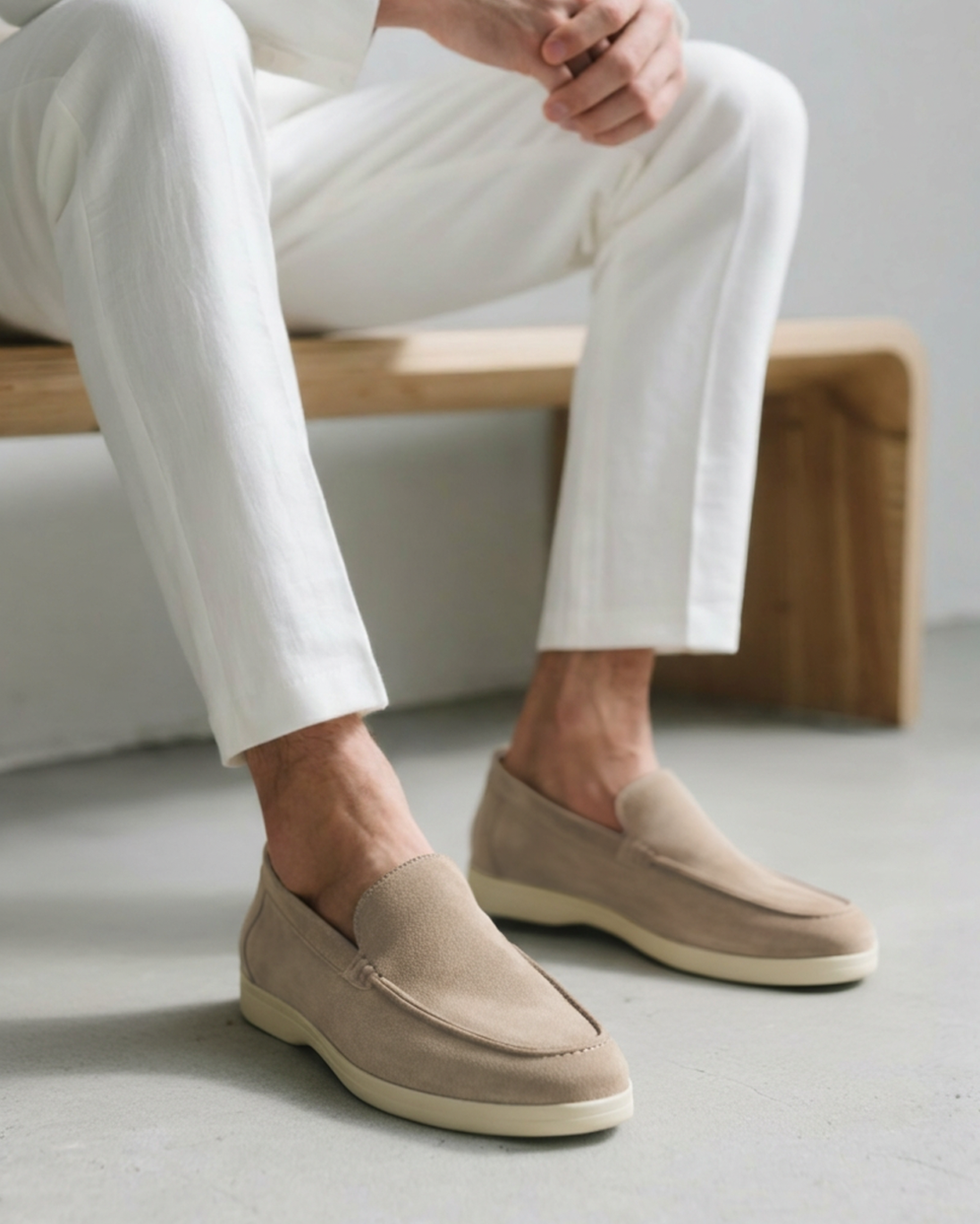 Mocassins en daim Seine Sélect