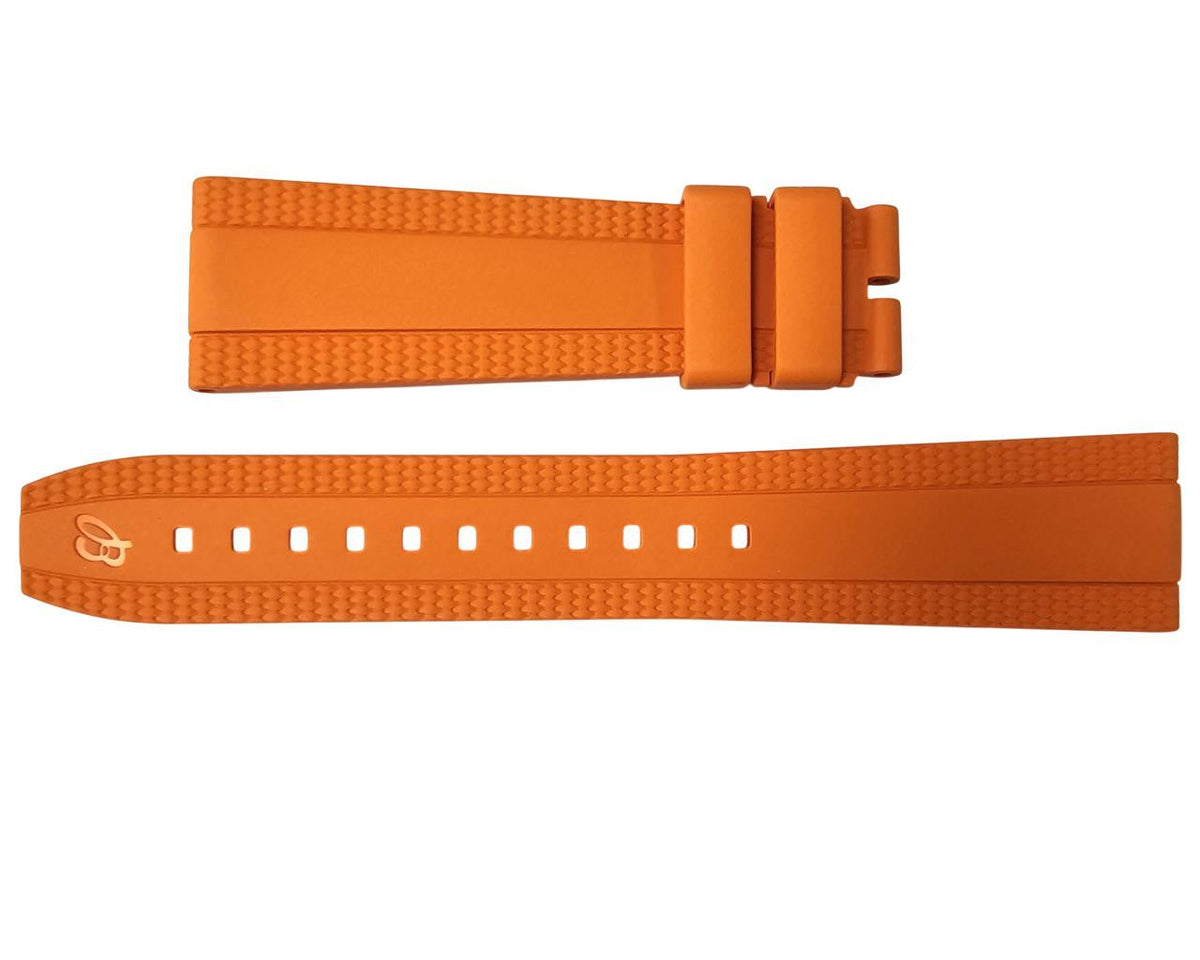 Breitling Diver Pro 333S – bracelet caoutchouc orange 22/18 mm