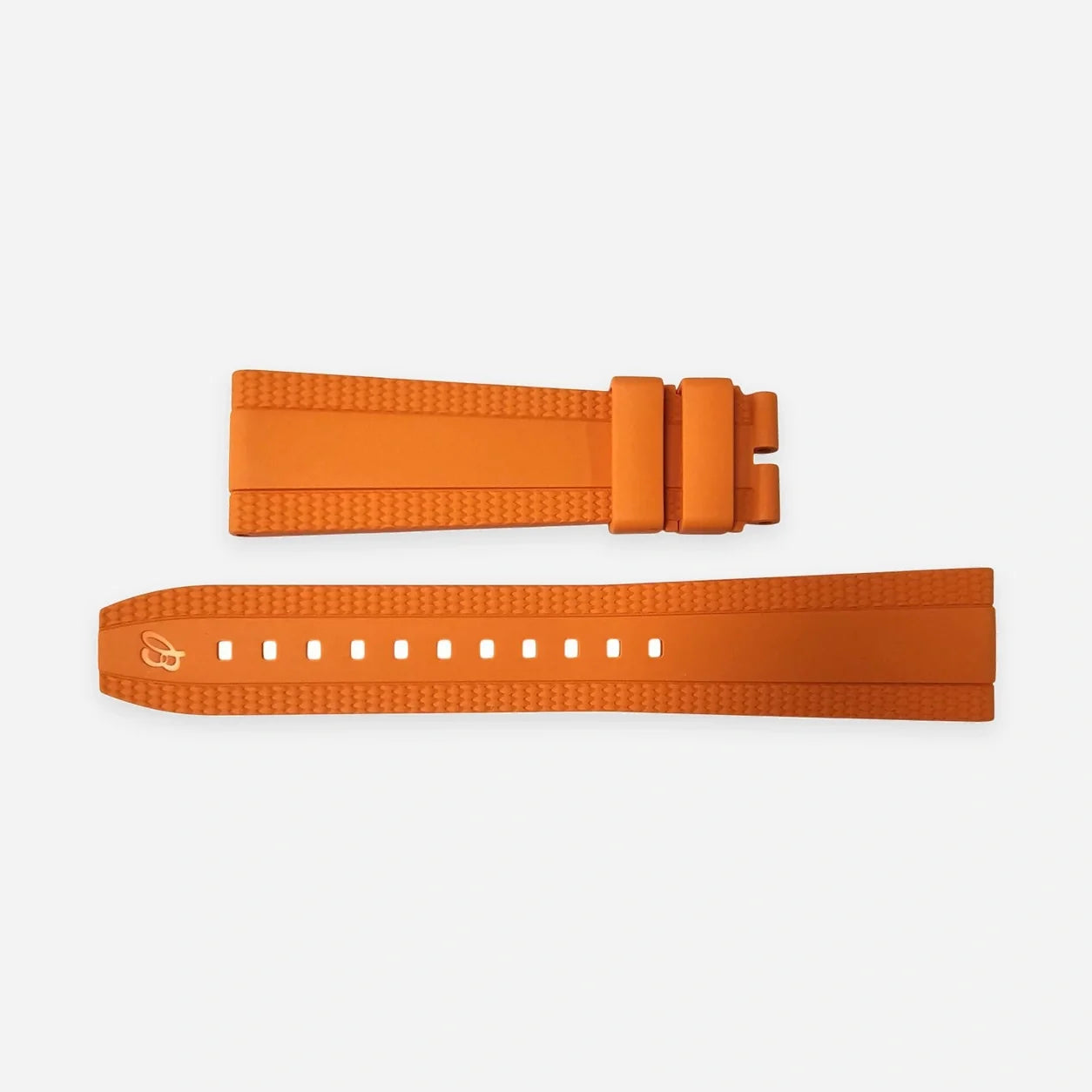 Breitling Diver Pro 333S – bracelet caoutchouc orange 22/18 mm