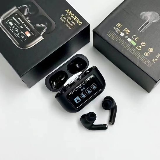 Pro Earbuds 2025 – Écouteurs TWS ANC/ENC avec Affichage LED