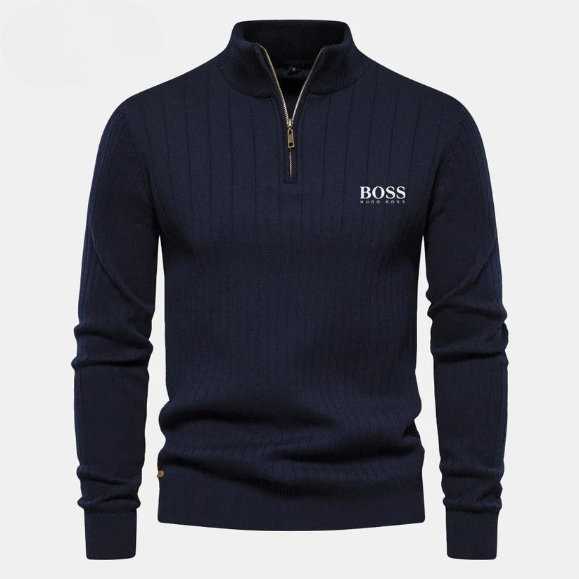 Boss Zip-Up Sweater (CLEARANCE)