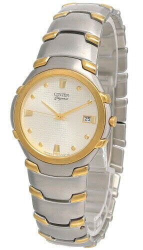 CITIZEN Elegance – cadran doré – montre homme