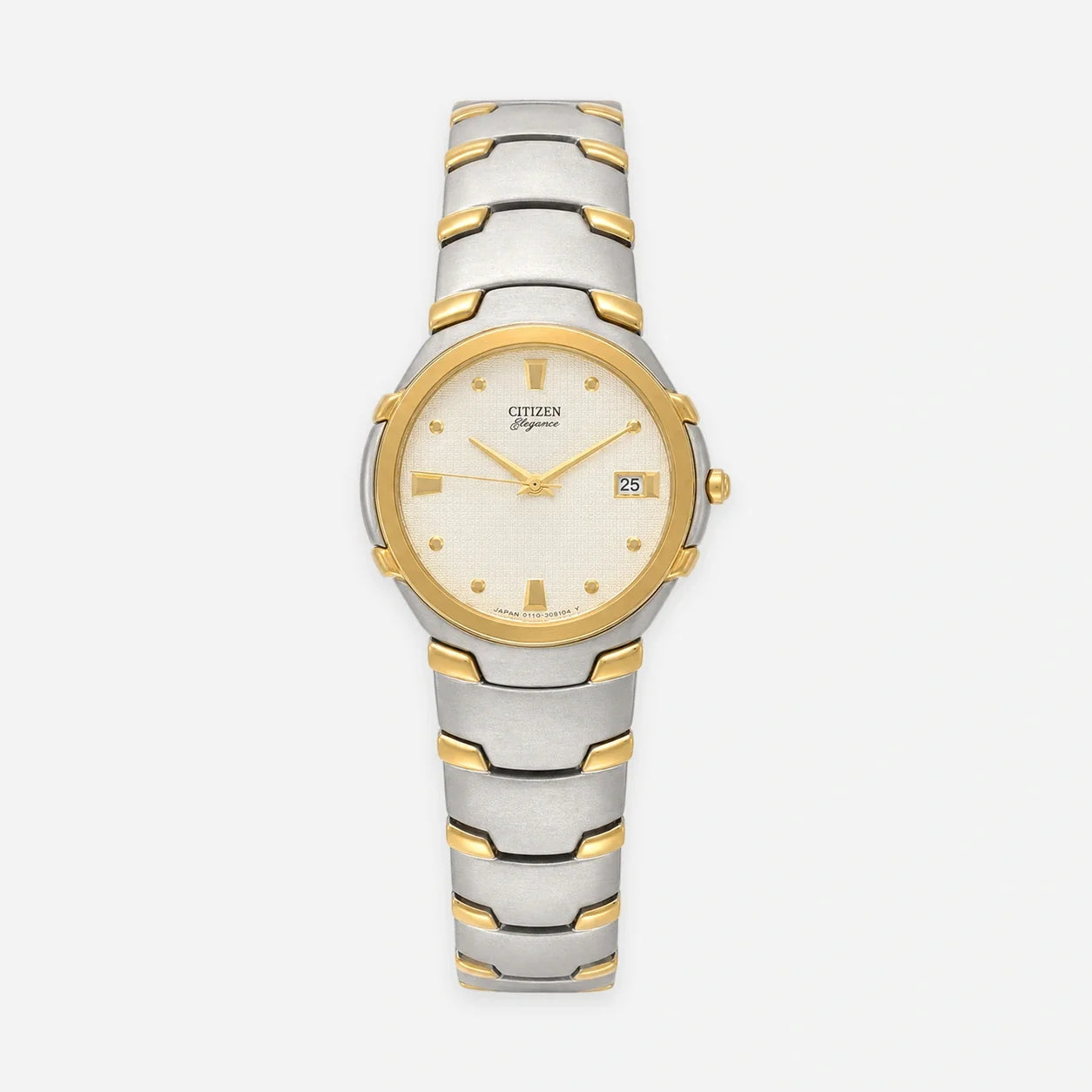 CITIZEN Elegance – cadran doré – montre homme