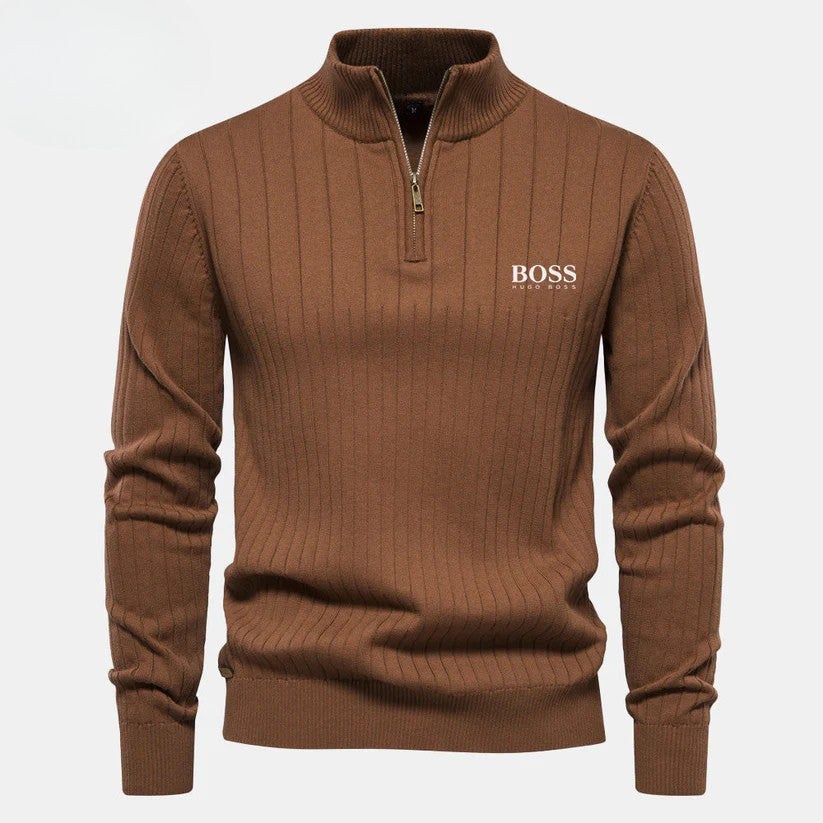 Boss Zip-Up Sweater (CLEARANCE)
