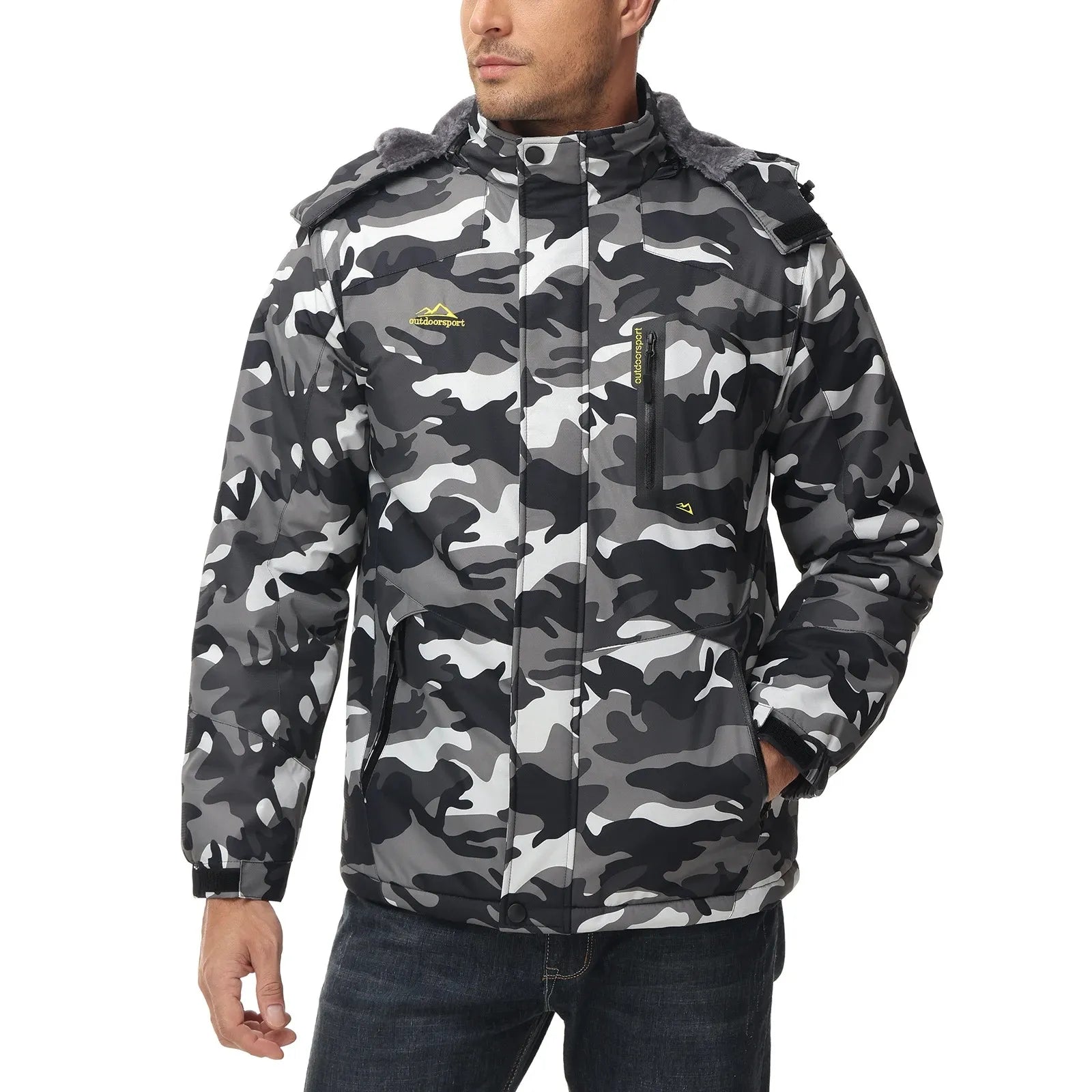 Veste de Ski Seine Select – Chaude, Imperméable et Coupe-Vent