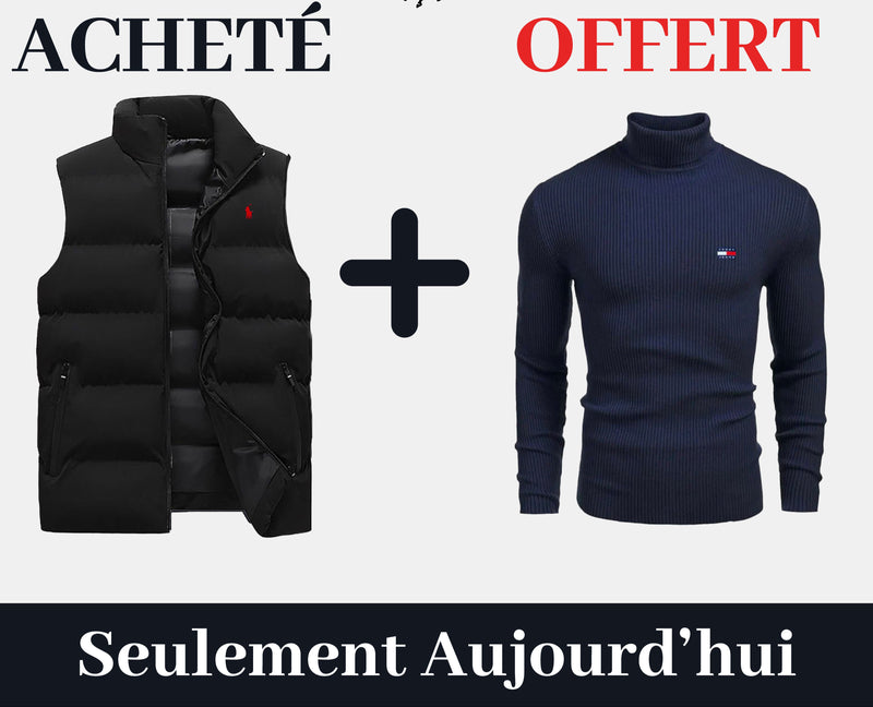 Gilet Sport R&L + Pull Offert