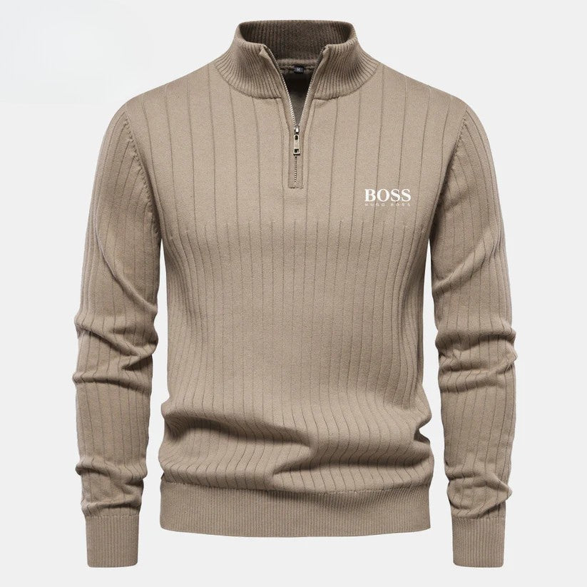 Boss Zip-Up Sweater (CLEARANCE)