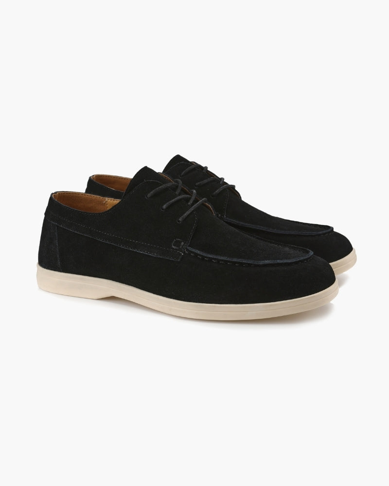 Chaussures en daim à lacets Premium