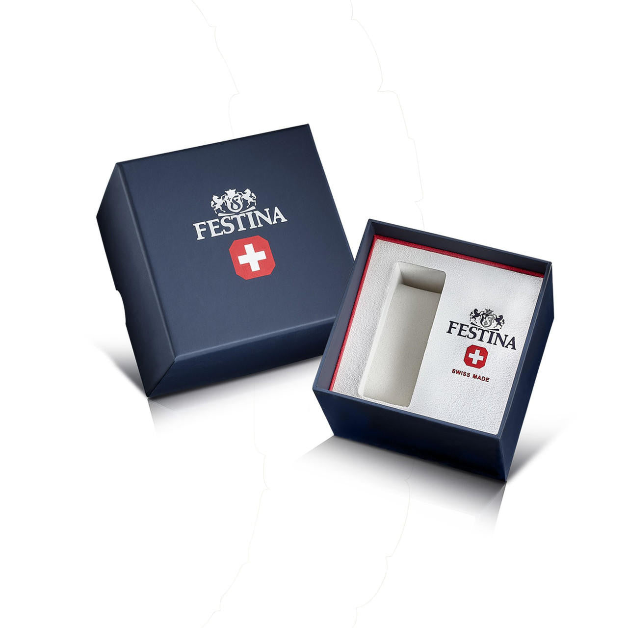 FESTINA Swiss Made quartz 35 mm – cadran argenté – montre femme