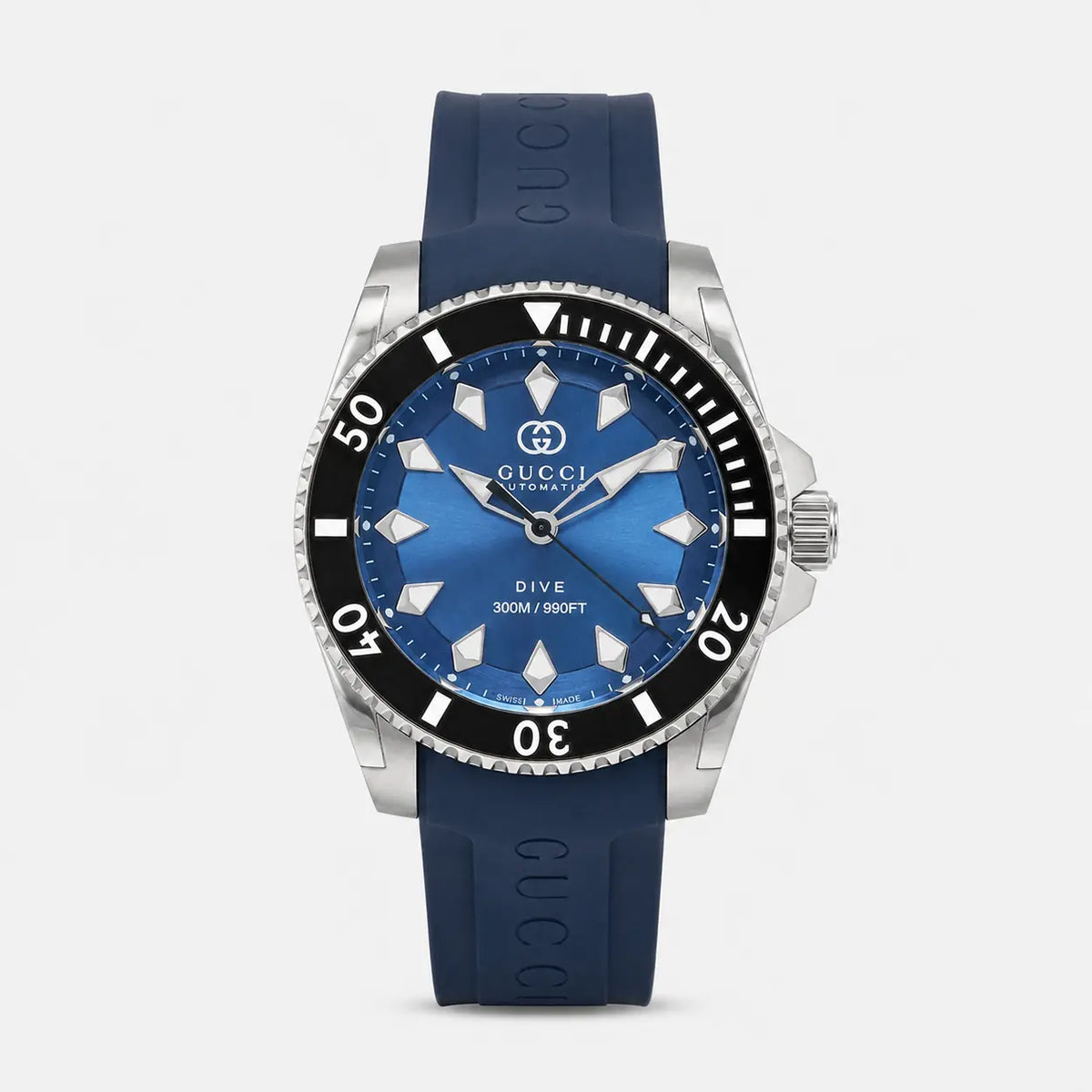 GUCCI Dive automatique 40 mm – cadran bleu – montre homme