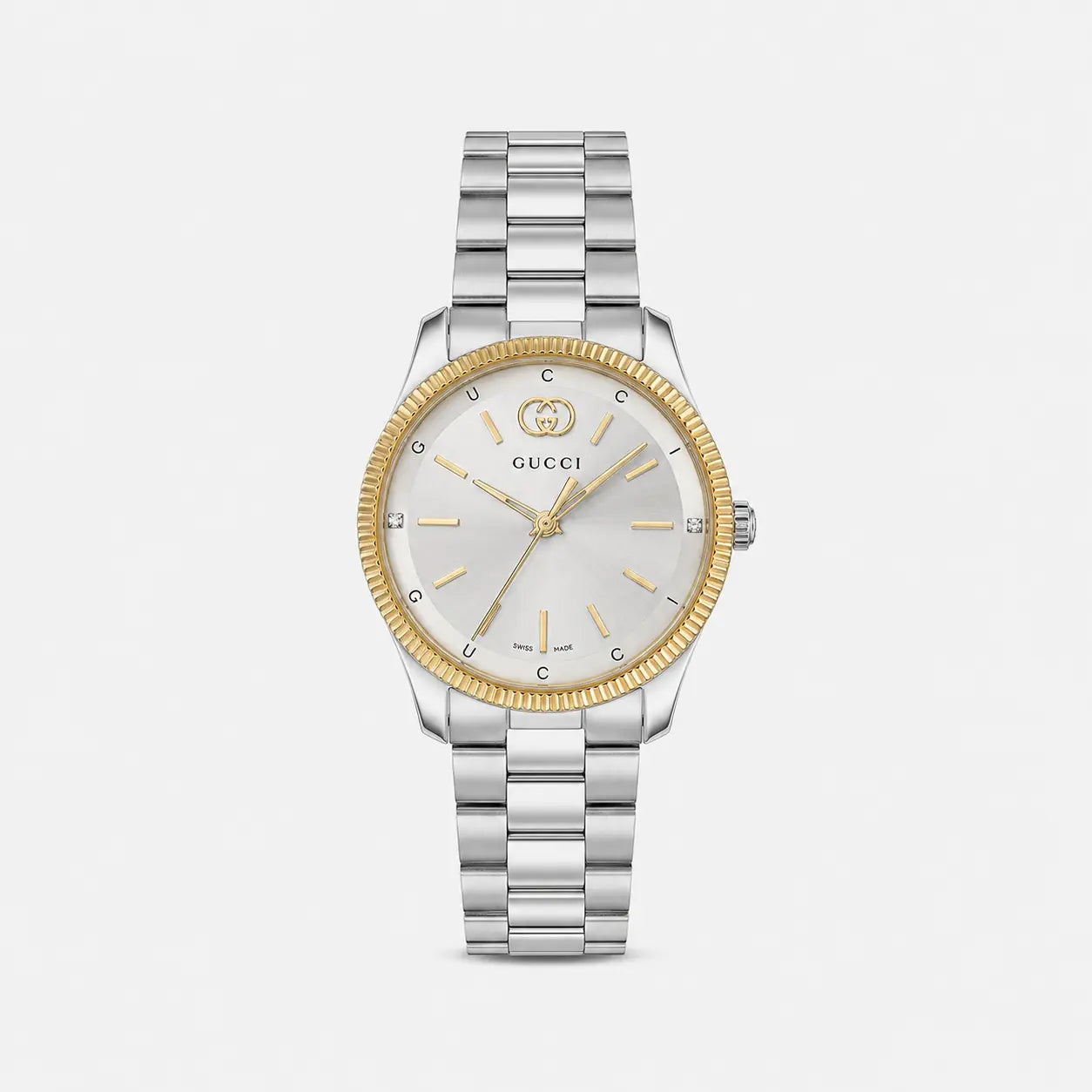 GUCCI G-Timeless 29 mm – cadran argenté – montre femme