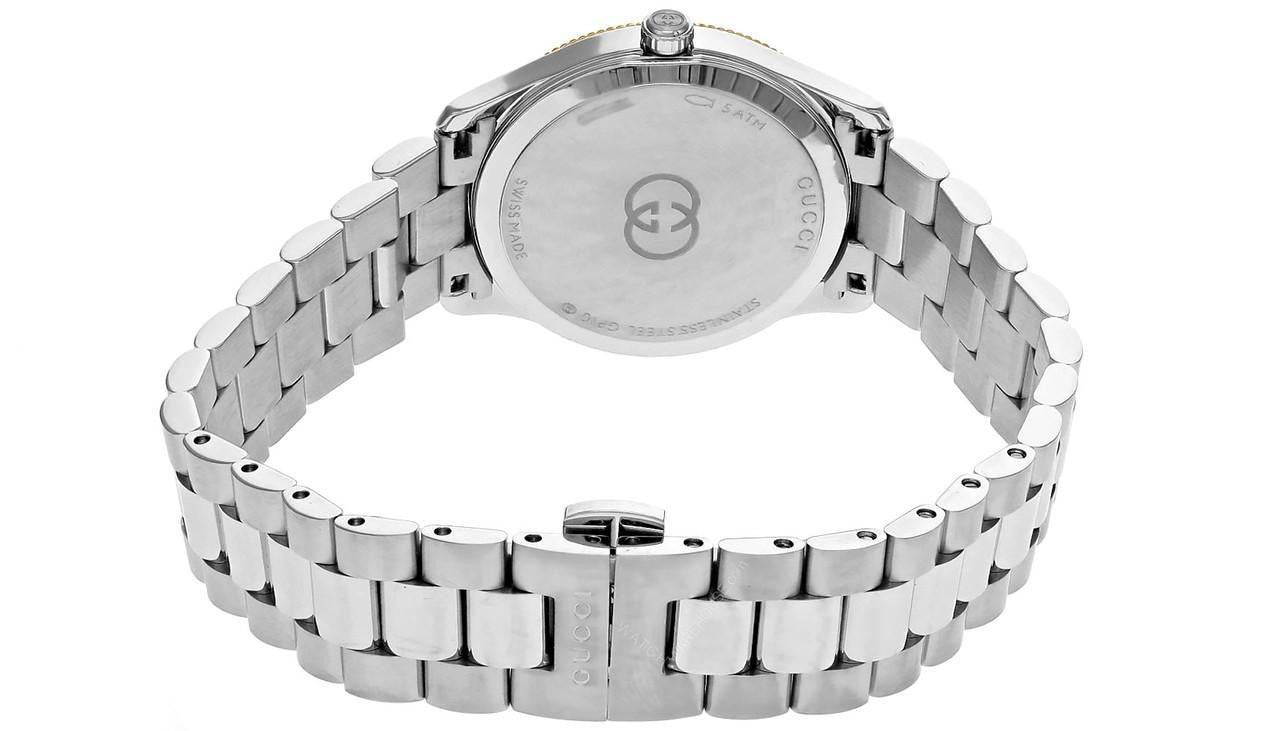 GUCCI G-Timeless 29 mm – cadran argenté – montre femme