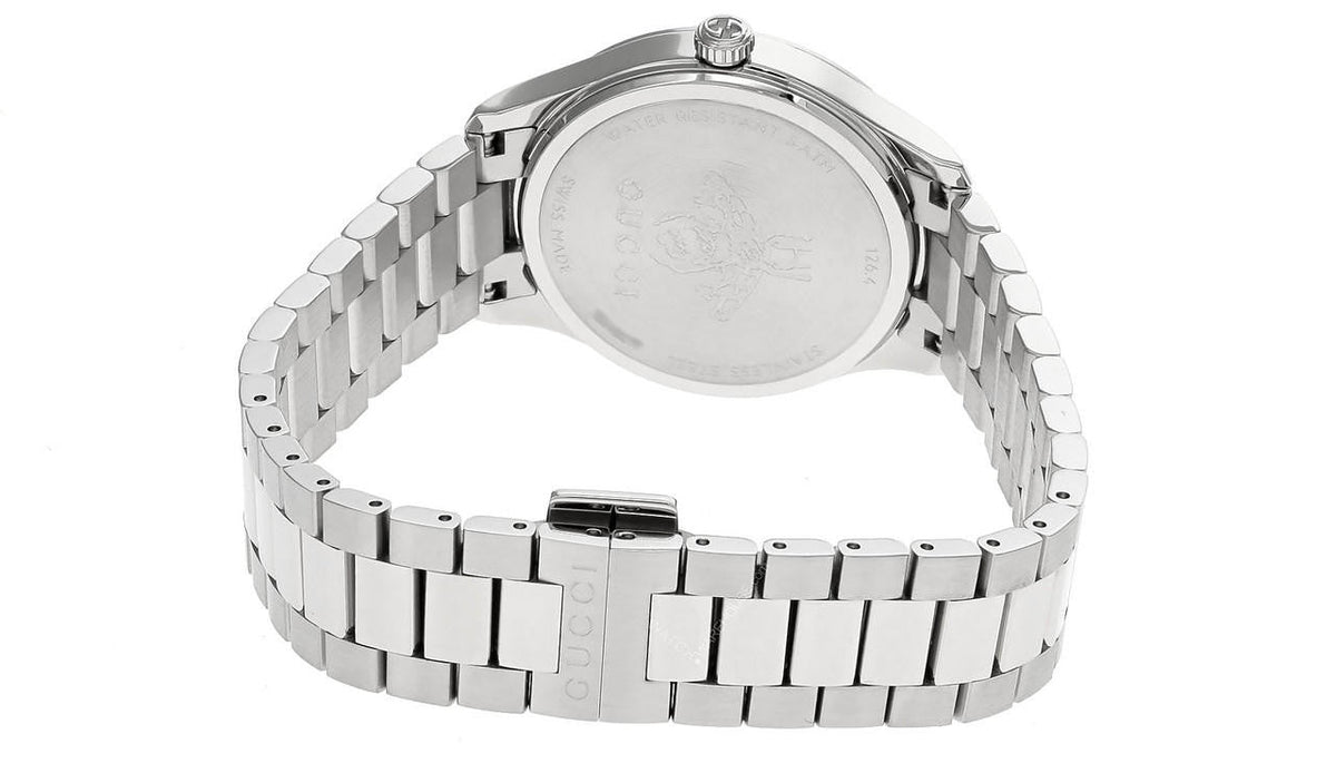 GUCCI G-Timeless quartz 32 mm – cadran rose – montre femme