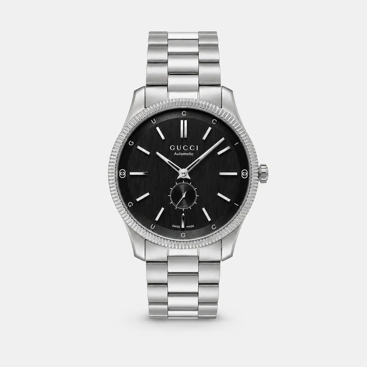 GUCCI G-Timeless automatique 40 mm – cadran noir – montre homme