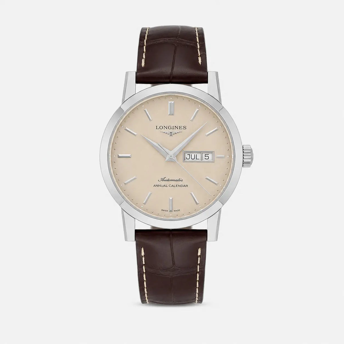 LONGINES 1832 automatique 40 mm – cadran beige – montre homme