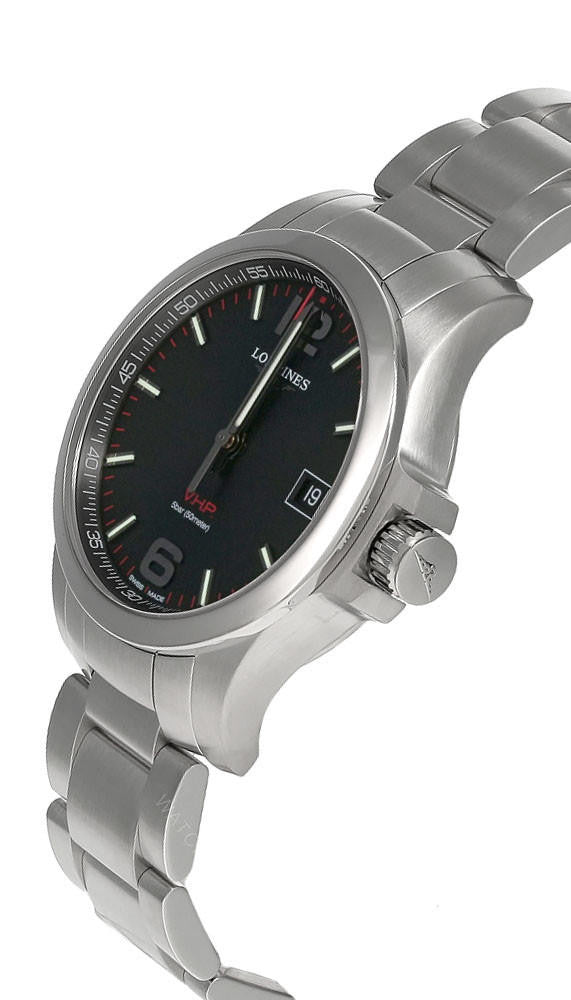 LONGINES Conquest V.H.P 41 mm – cadran noir – montre homme