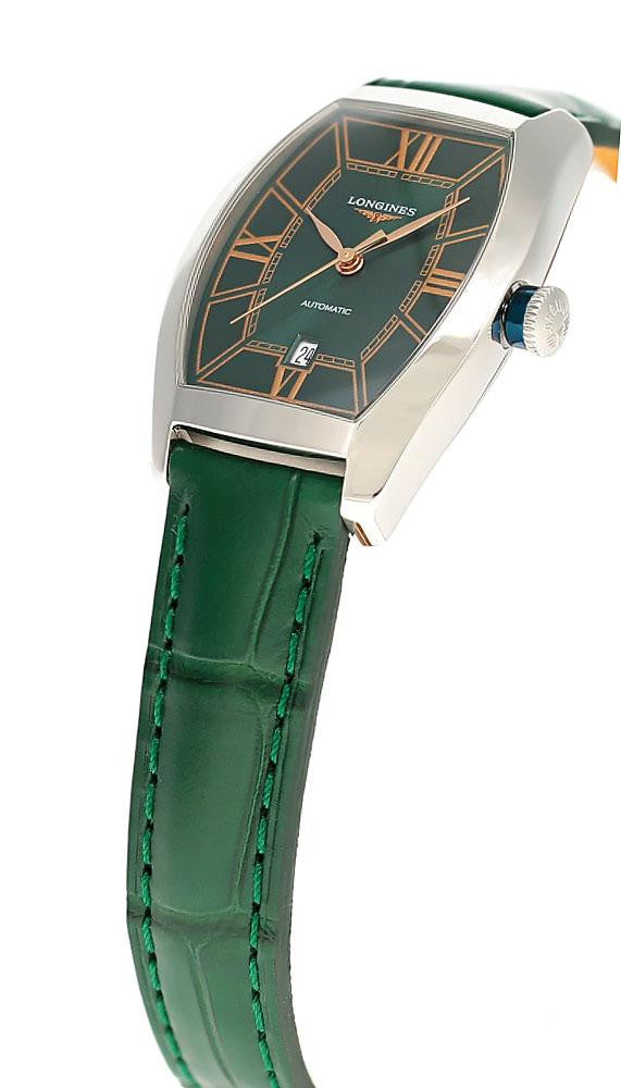LONGINES Evidenza automatique 30 mm – cadran vert – montre femme