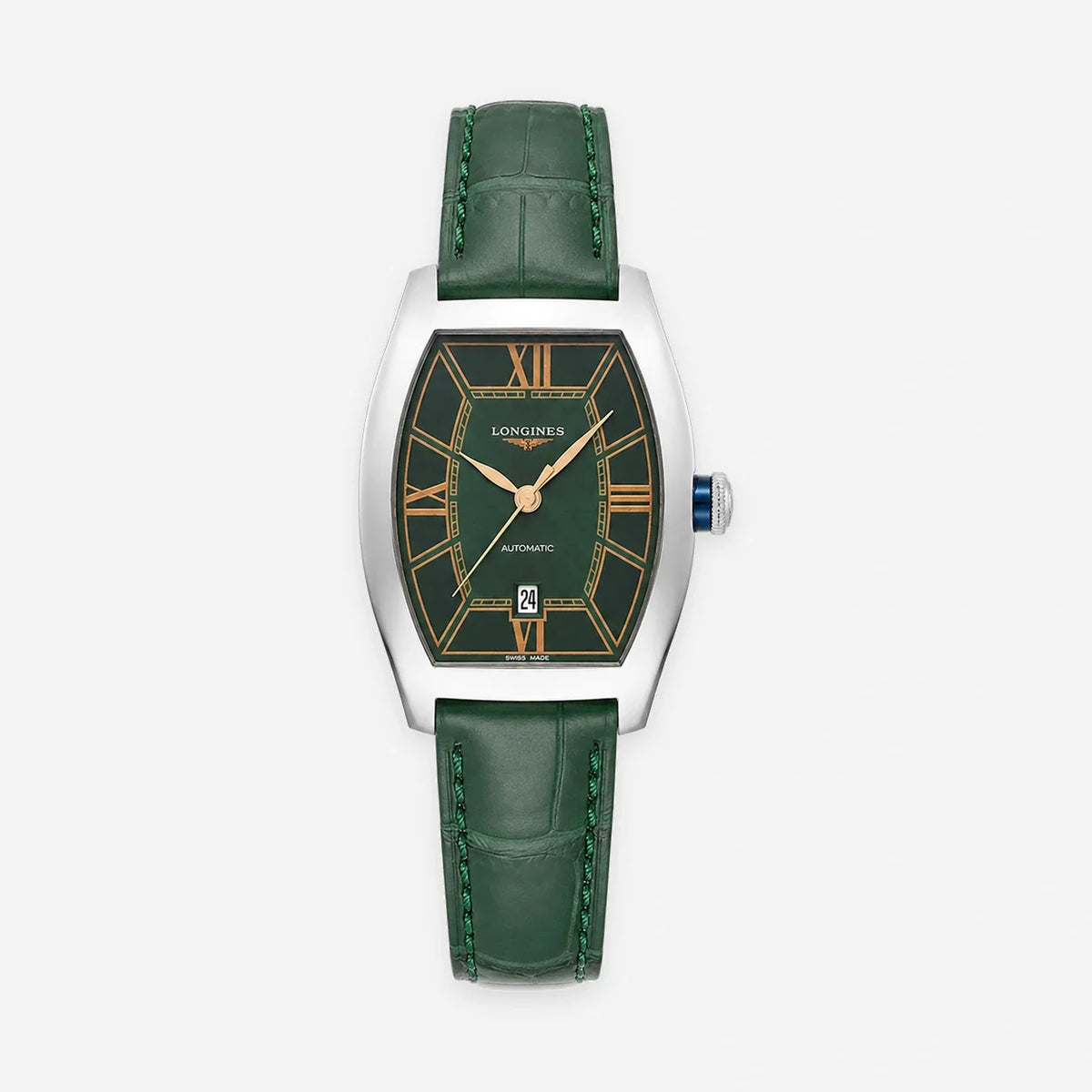LONGINES Evidenza automatique 30 mm – cadran vert – montre femme