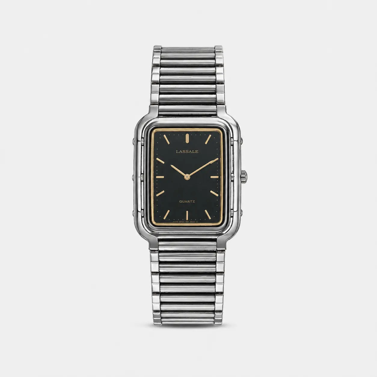 Seiko Lassale – cadran noir – montre homme